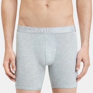 Silver Calvin Klein Boxer Brief